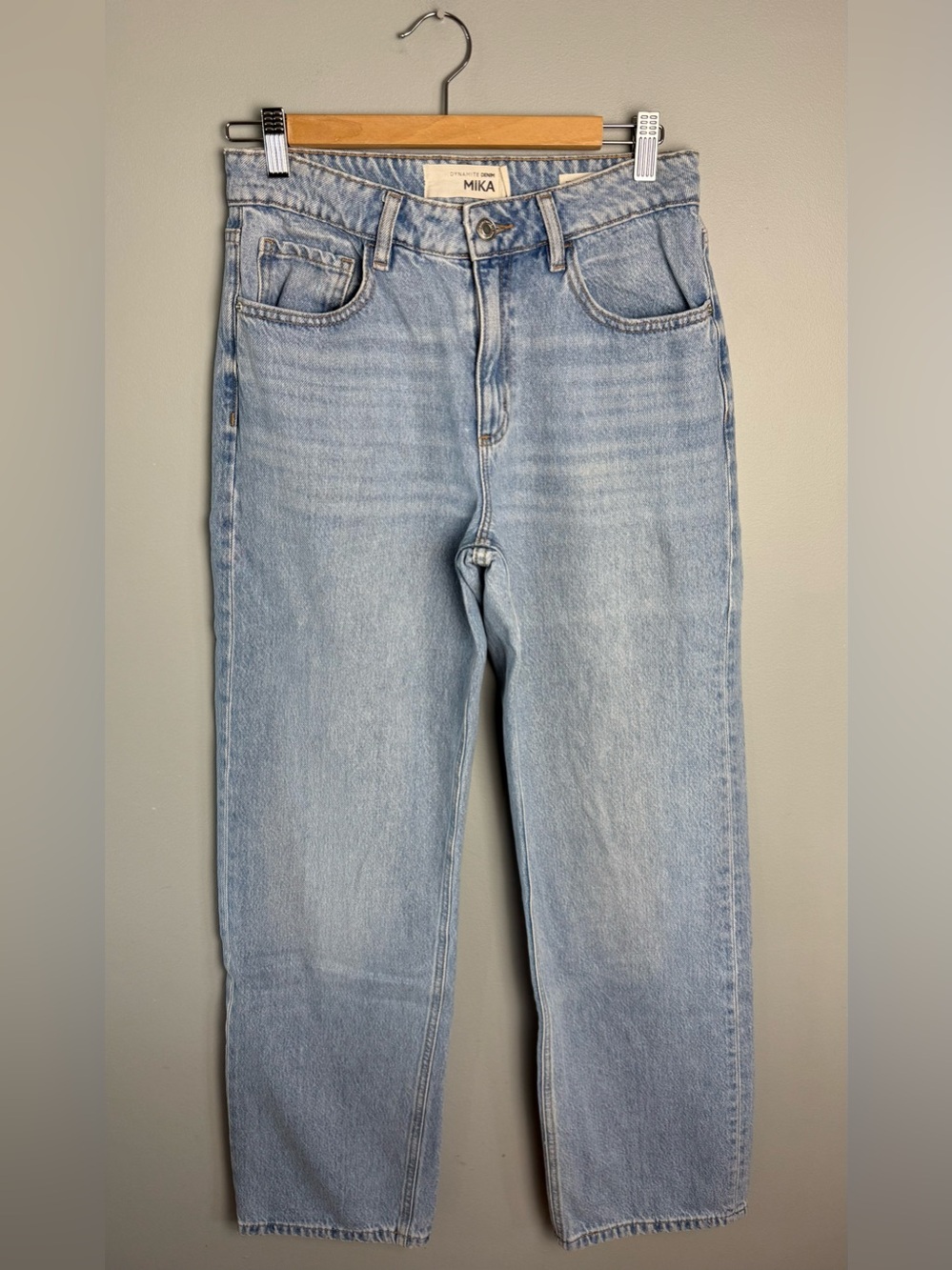 Dynamite Mika Light Blue Women’s Jeans - Classic Relaxed Straight Fit